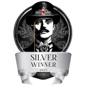 Noble Awards Silver Winner badge for 2025